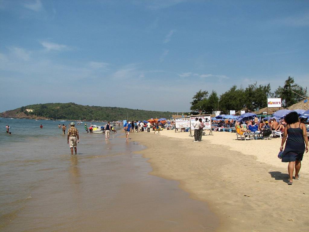 north goa baga beach