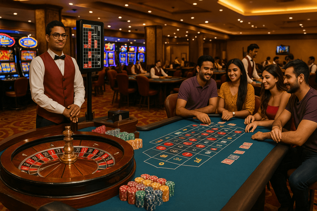 Roulette and slots at Goa’s best beginner-friendly casino – Casino Pride.